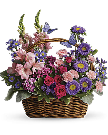 Country Basket Blooms – Talia Flowers, Ottawa ON