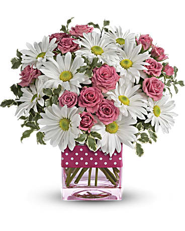 Teleflora's Polka Dots and Posies – Talia Flowers, Ottawa ON