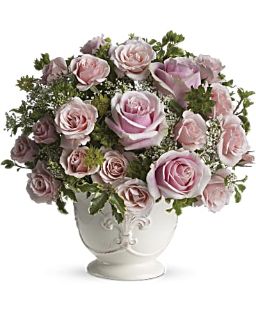 Teleflora's Parisian Pinks with Roses – Talia Flowers, Ottawa ON