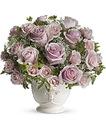 Teleflora's Parisian Pinks with Roses – Talia Flowers, Ottawa ON