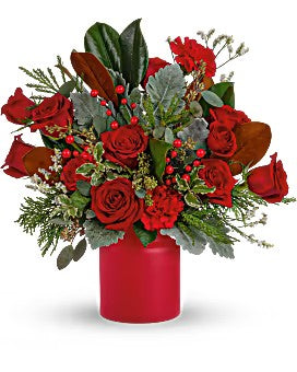 Teleflora's Wild & Wonderful Christmas Bouquet – Talia Flowers, Ottawa ON