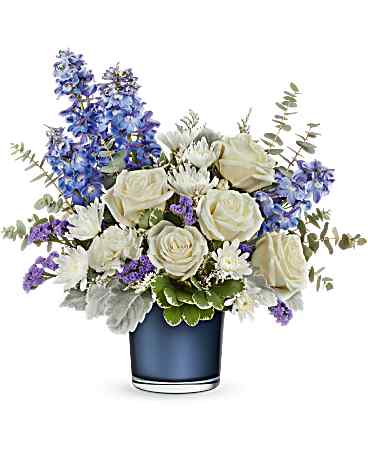 Teleflora's Sapphire Bliss Bouquet – Talia Flowers, Ottawa ON