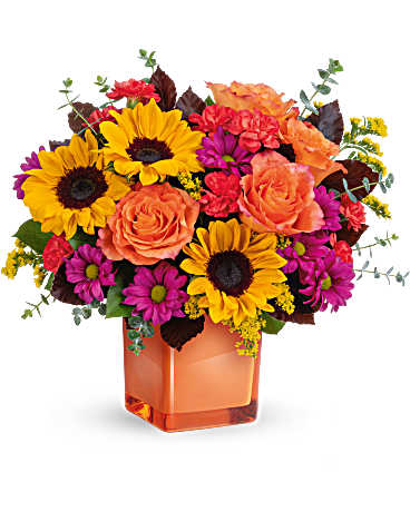 Teleflora's Midnight Harvest Bouquet