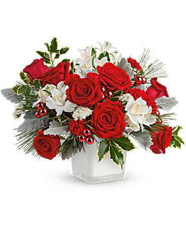 Teleflora's Festive Elegance Bouquet – Talia Flowers, Ottawa ON