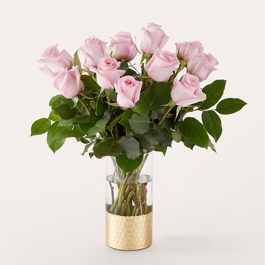 Ramo de rosas rosadas perfecto