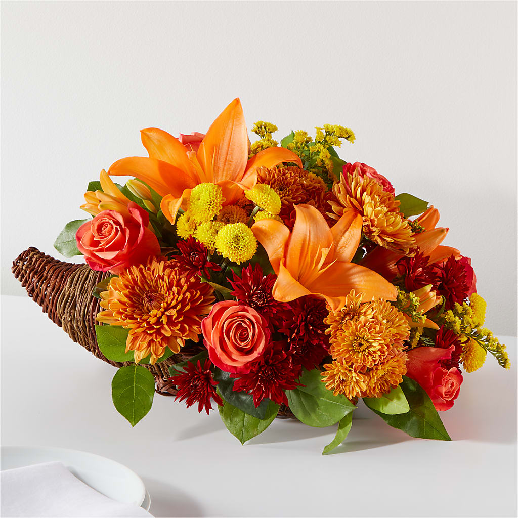Bouquet of Blessings Cornucopia – Talia Flowers, Ottawa ON