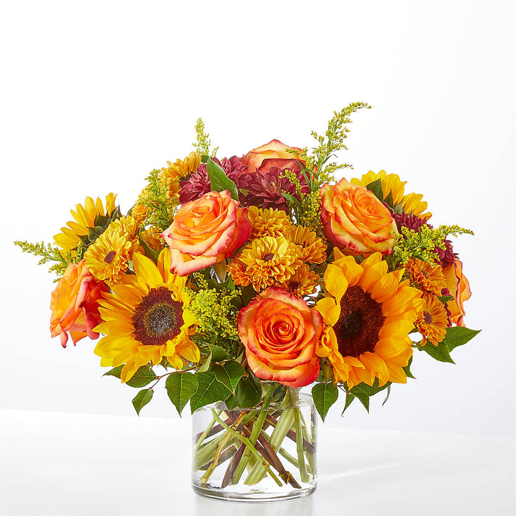 Flannel Scarf Bouquet – Talia Flowers, Ottawa ON