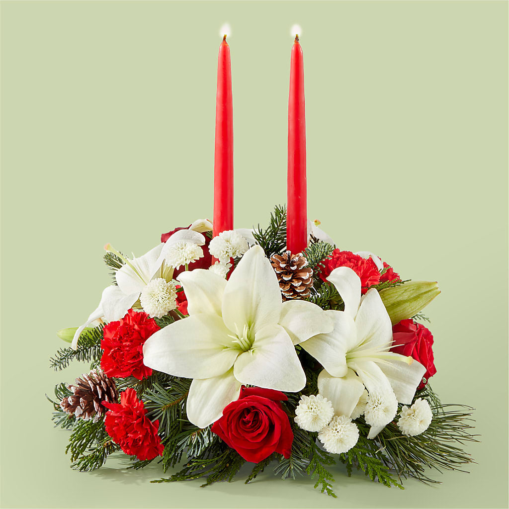 Seasonal Festivities Centerpiece – Talia Flowers, Ottawa ON