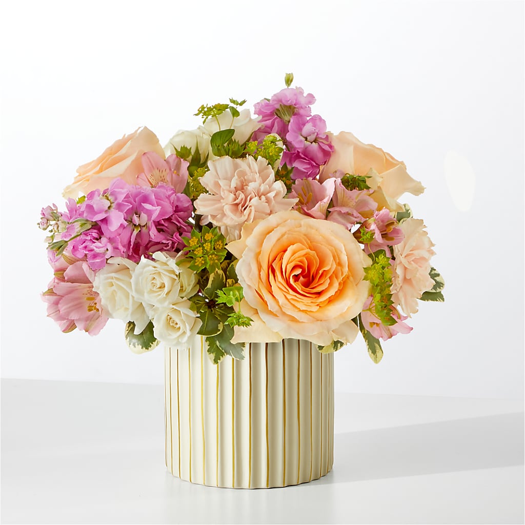 Paradise Bouquet with Ivory Vase – Talia Flowers, Ottawa ON