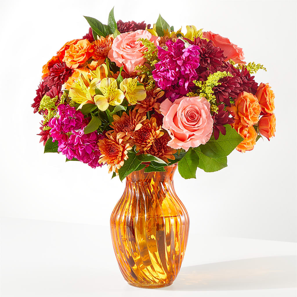 Amber Muse Bouquet – Talia Flowers, Ottawa ON