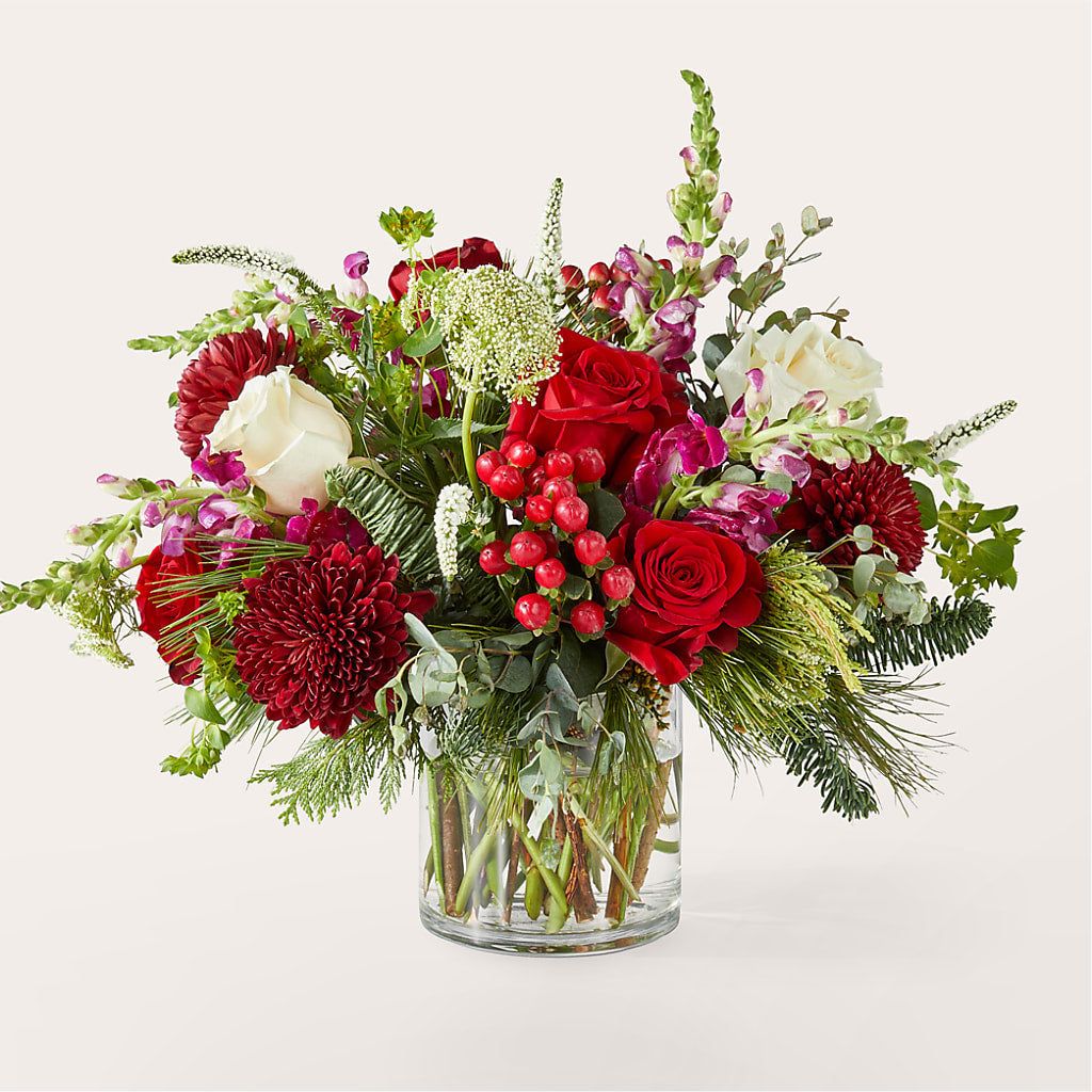 Cranberry Fizz Bouquet – Talia Flowers, Ottawa ON