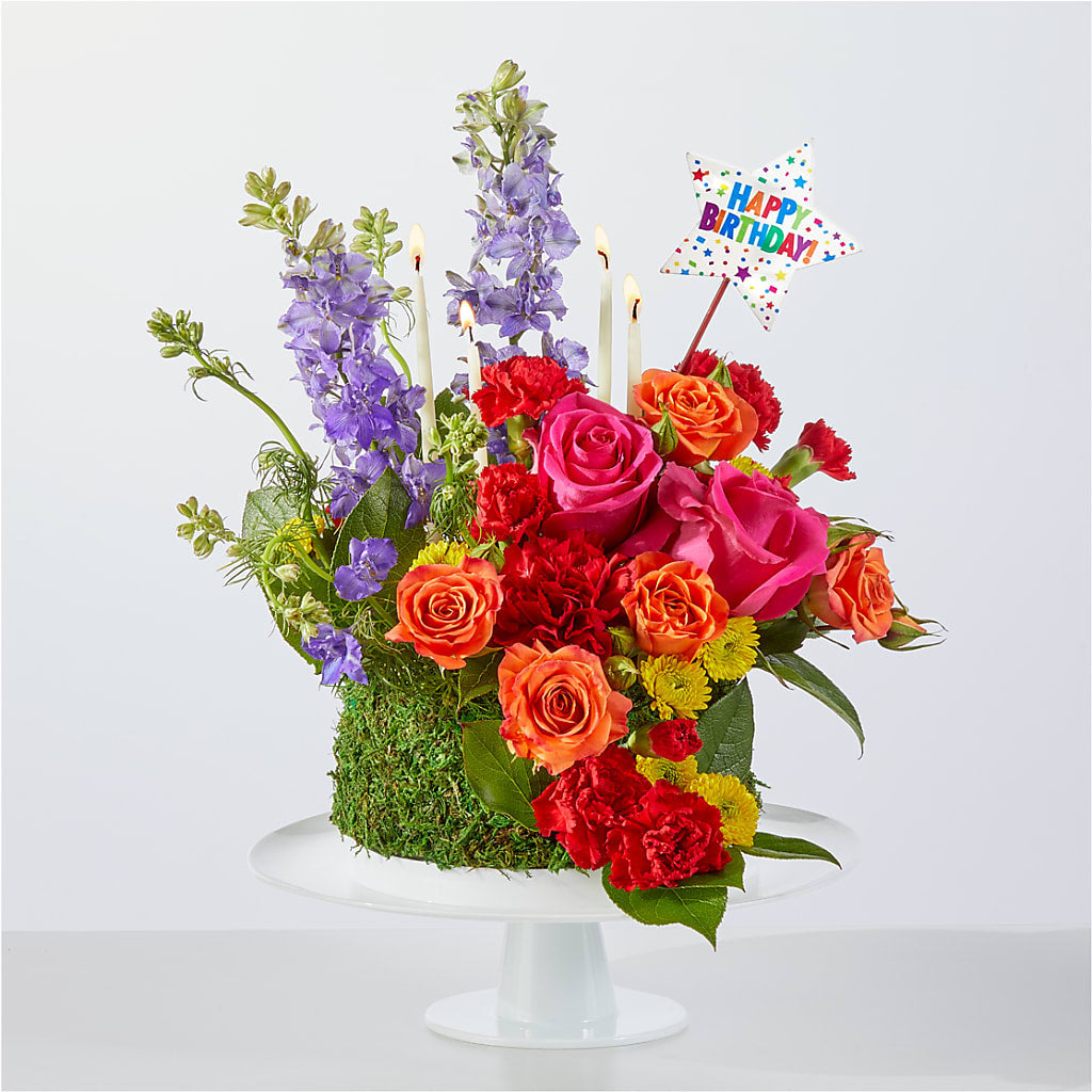 Best Year Yet Floral Cake – Talia Flowers, Ottawa ON