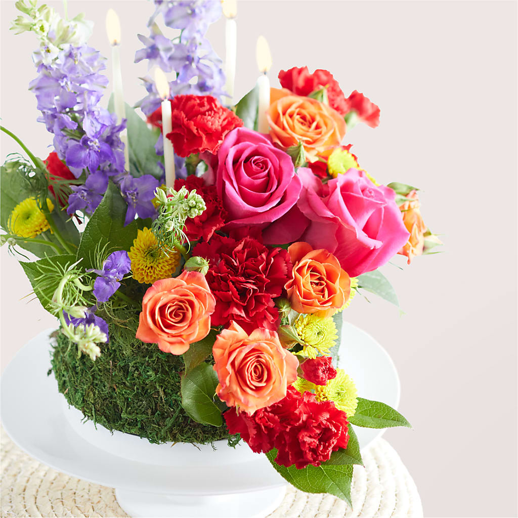 Best Year Yet Floral Cake – Talia Flowers, Ottawa ON
