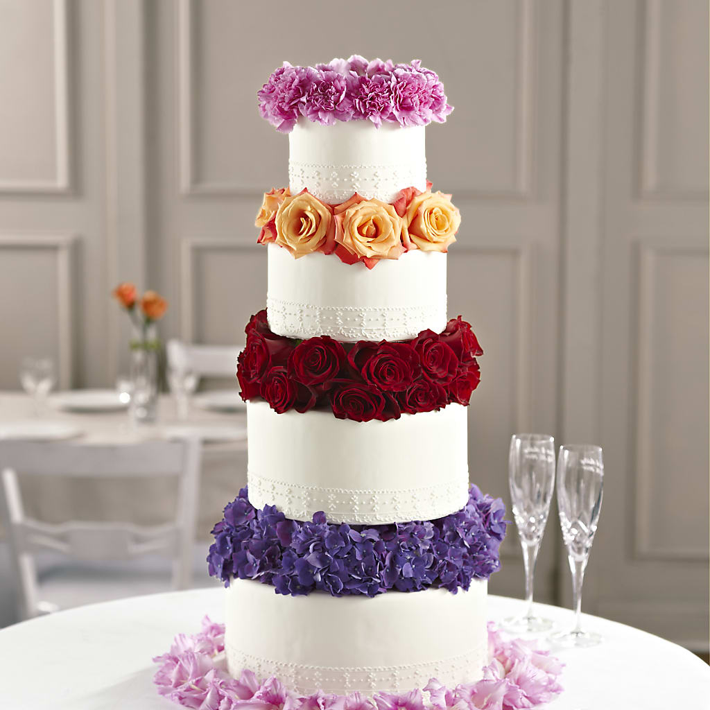 Infinite Love Cake Décor – Talia Flowers, Ottawa ON