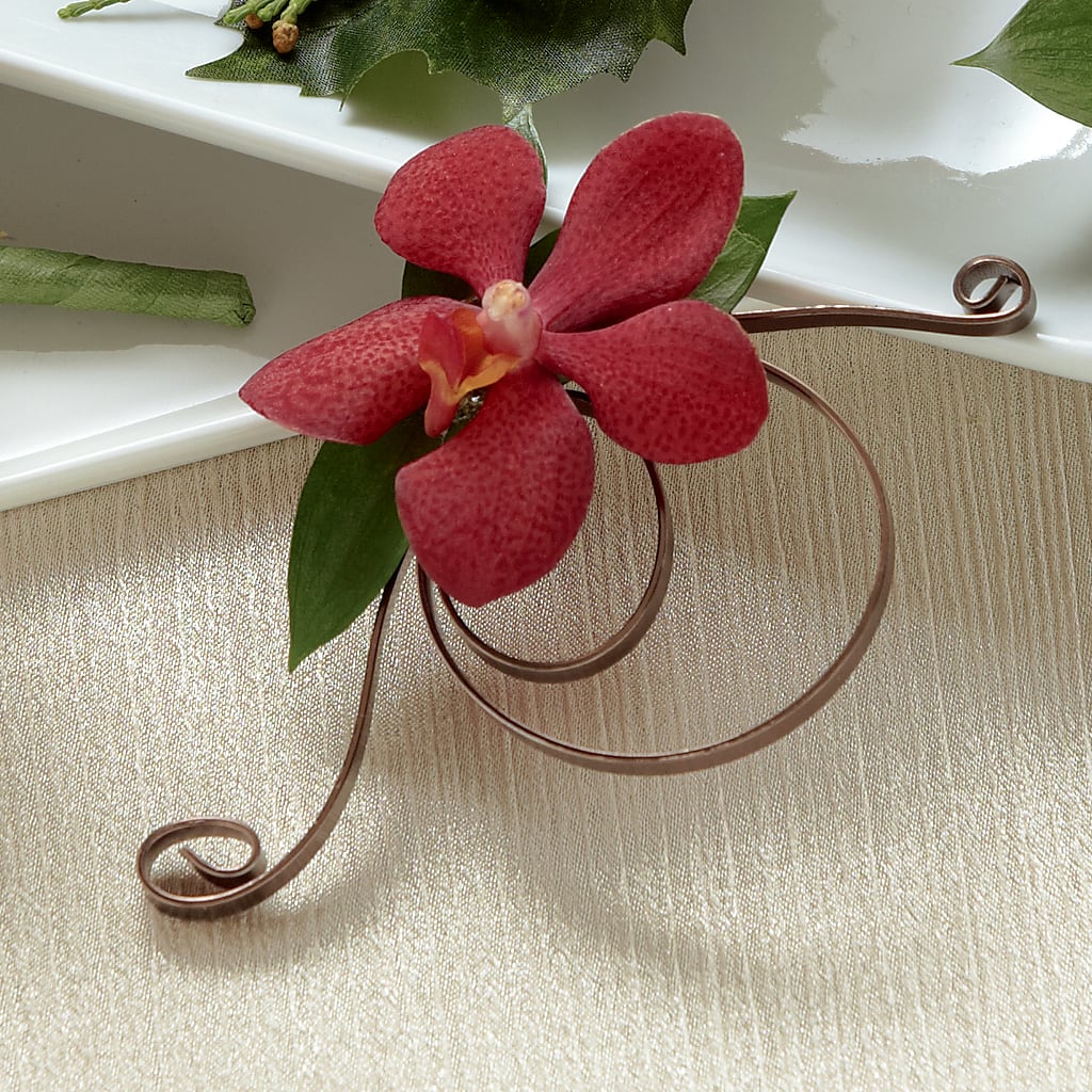 Red Mokara Boutonniere – Talia Flowers, Ottawa ON