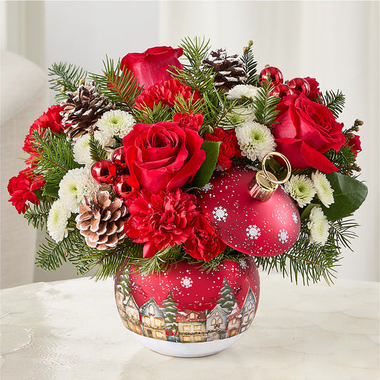 Christmas Carols Ornament –  Talia Flowers, Ottawa ON
