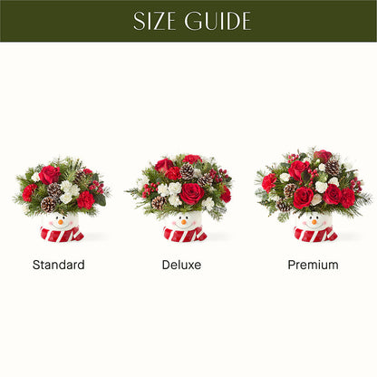 Jolly Snowman Bouquet –  Talia Flowers, Ottawa ON