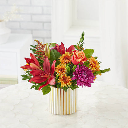 Burgundy Landscape Bouquet –  Talia Flowers, Ottawa ON