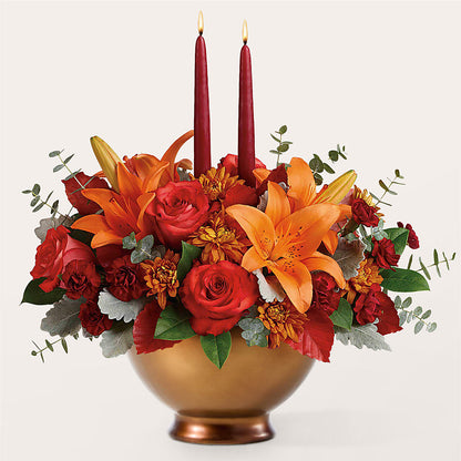 Fruits of Fall Centerpiece –  Talia Flowers, Ottawa ON