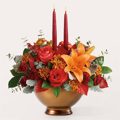 Fruits of Fall Centerpiece –  Talia Flowers, Ottawa ON