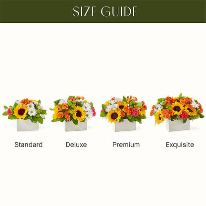 Sun-drenched Blooms Box Bouquet –  Talia Flowers, Ottawa ON