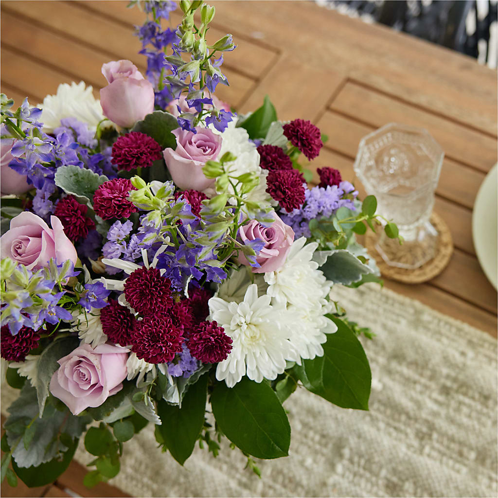 Violet Frost Bouquet –  Talia Flowers, Ottawa ON