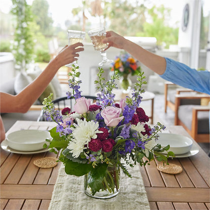 Violet Frost Bouquet –  Talia Flowers, Ottawa ON