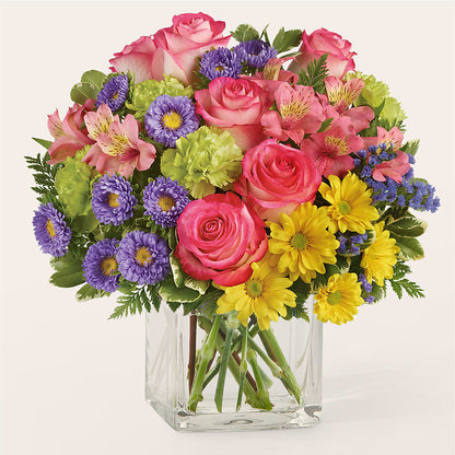 Bouquet de pots de bonbons