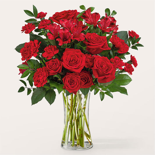 Bouquet de rubis brillant