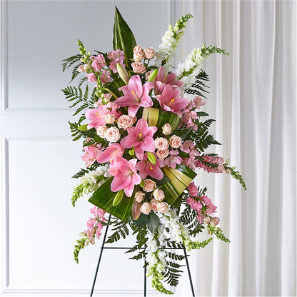 Elegant Embrace Standing Spray –  Talia Flowers, Ottawa ON