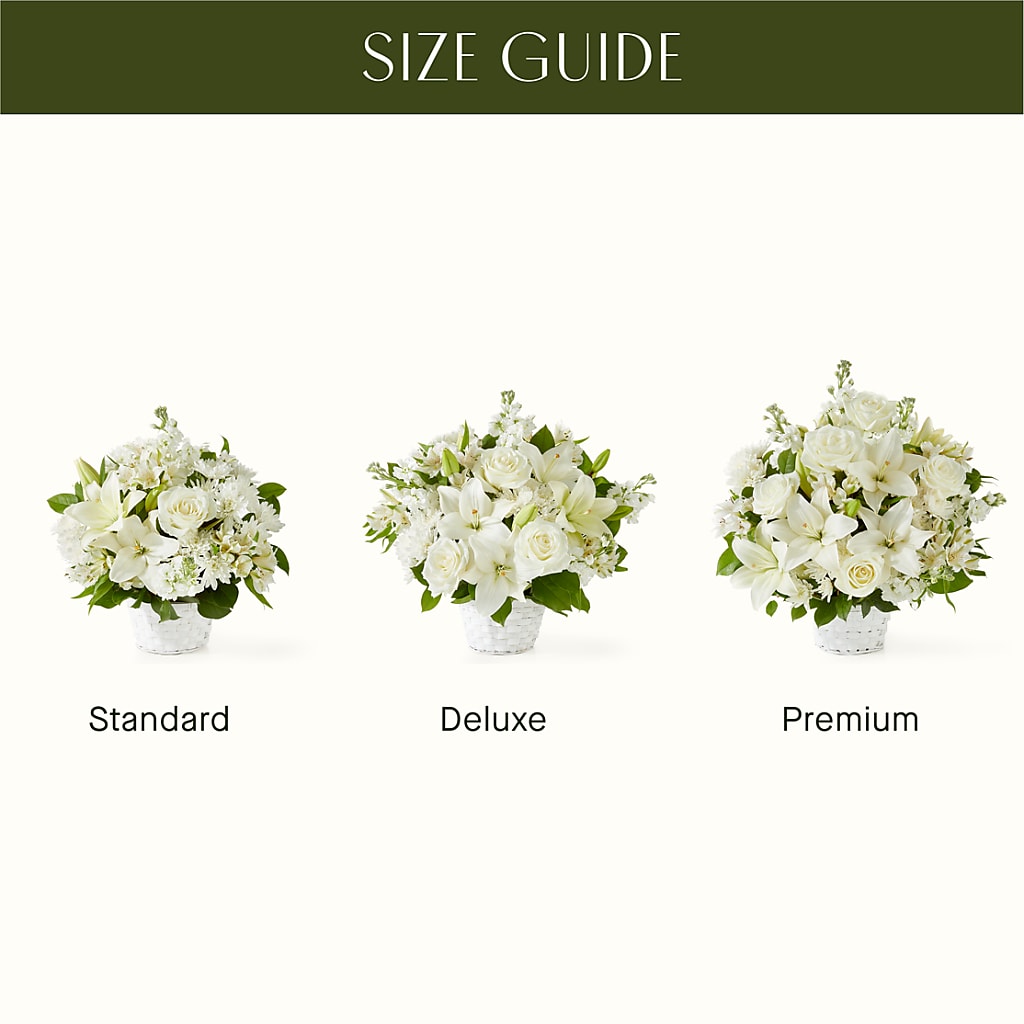 Peaceful Reflections Arrangement –  Talia Flowers, Ottawa ON