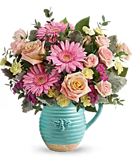 Teleflora's Bee Delighted Bouquet