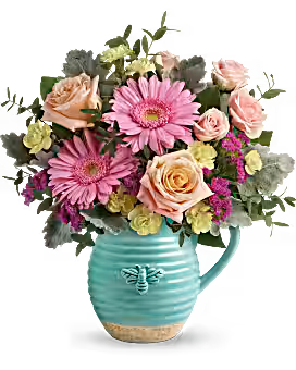 Teleflora's Bee Delighted Bouquet