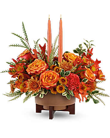 Teleflora's Fall Harvest Centerpiece