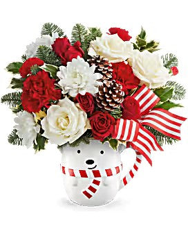 Teleflora's Send a Hug® Cozy Cub Wish Bouquet