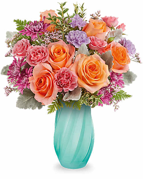 Teleflora's Blue Radiance Bouquet