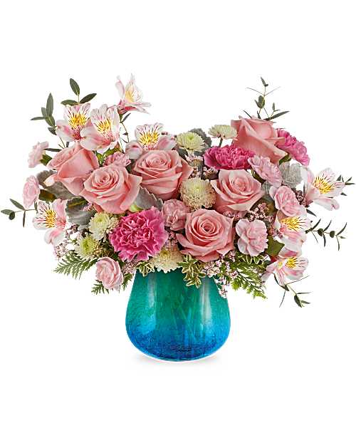 Teleflora's Blue Hues Bouquet
