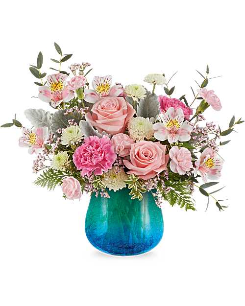 Teleflora's Blue Hues Bouquet