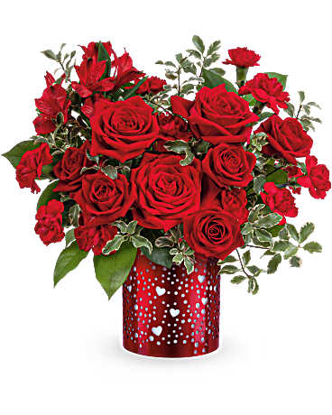 Teleflora's I Heart You Bouquet