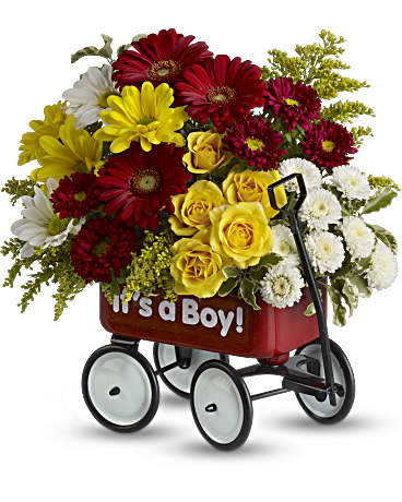 Baby's Wow Wagon by Teleflora - Boy