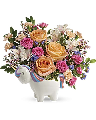 Teleflora's Magical Garden Unicorn Bouquet