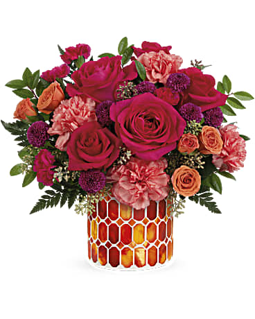 Teleflora's Sunset Blooms Bouquet