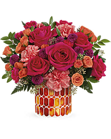 Teleflora's Sunset Blooms Bouquet