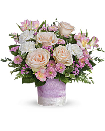 Teleflora's In A Blush Bouquet