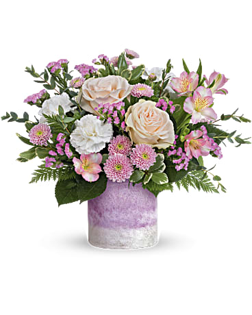 Teleflora's In A Blush Bouquet