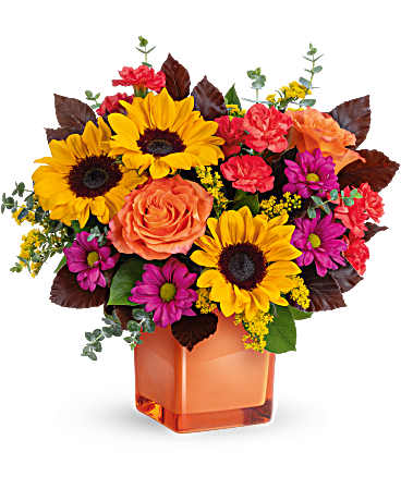 Teleflora's Midnight Harvest Bouquet