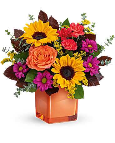 Teleflora's Midnight Harvest Bouquet
