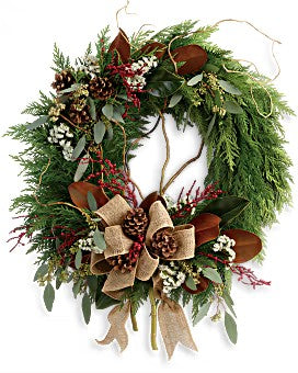 Rustic Holiday Wreath