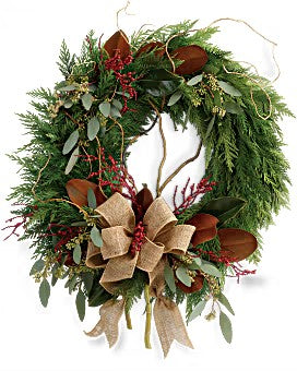 Rustic Holiday Wreath