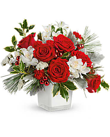 Teleflora's Festive Elegance Bouquet